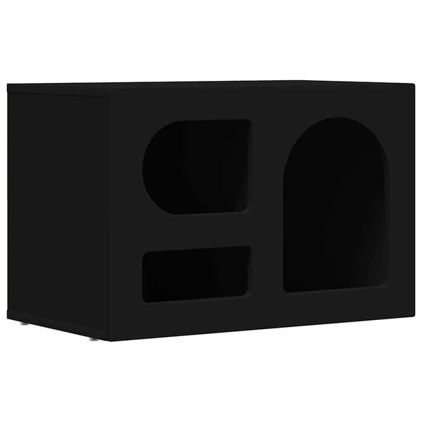 vidaXL TV-sk&aring;p Svart 60 x 35 x 40 cm Konstruerat tr&auml;