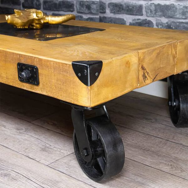 Mac Lean L&auml;nkhjul 150 mm 2 st svart