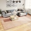 vidaXL Mjuk matta HUARTE med kort lugg tv&auml;ttbar rosa 240x340 cm