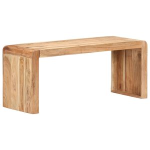 vidaXL B&auml;nk 110x38x46 cm massivt akaciatr&auml;