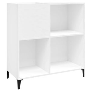 vidaXL Stereob&auml;nk vit 84,5x38x89 cm konstruerat tr&auml;