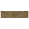 vidaXL Omr&aring;desmatta Svart 60 x 250 cm Jute