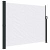 vidaXL Inf&auml;llbar sidomarkis vit 160x600 cm