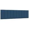 vidaXL Bed Frame without Mattress "Hanko" Blue 180x200cm Fabric