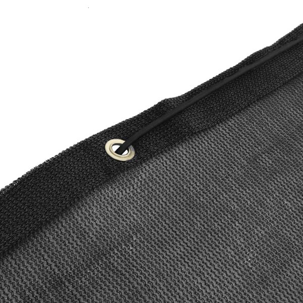 vidaXL Containern&auml;t HDPE 4x9 m svart