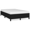vidaXL s&auml;ngram utan madrass svart 120x190 cm tyg