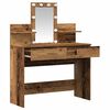 vidaXL Smyckebord Gammalt trä 100 x 40 x 130 cm Konstruerat trä