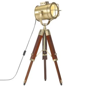 vidaXL Golvlampa massivt mangotr&auml; 69 cm