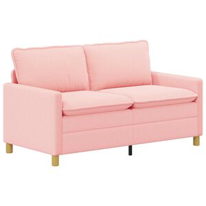 vidaXL Soffa Rosa 156 x 81 x 87,5 cm Tyg