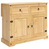 vidaXL K&ouml;ksvagn 2 pcs Honungsvax 112 x 70 x 91,5 cm Massivt furu