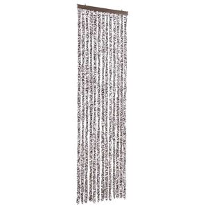 vidaXL Insektsdraperi brun och beige 56x200 cm chenille