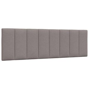 vidaXL Dyna till huvudgavel Hanko taupe 160 cm tyg