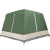 vidaXL Stuga T&auml;lt med tak med lagring Gr&ouml;n 400 x 350 x 212 cm