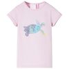 T-shirt f&ouml;r barn lila 104