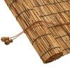 vidaXL Rullgardin Brun 140 x 220 cm Vass