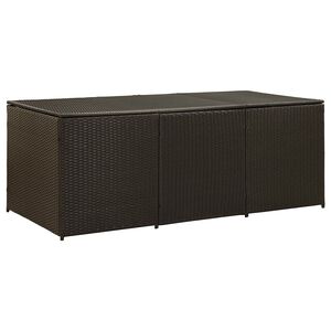 vidaXL Dynbox konstrotting 180x90x70 cm brun