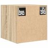 vidaXL Väggmonterade tv-skåp 4 st sonoma-ek 30,5x30x30 cm