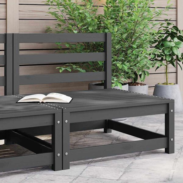 vidaXL Mittensoffa massiv furu