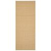 vidaXL Matta naturlig sisal 100x250 cm