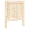 vidaXL Huvudgavel 80x104 cm massiv furu