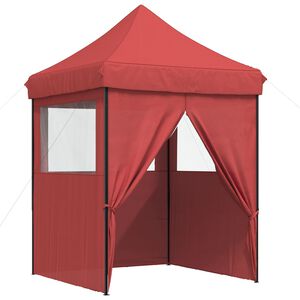 vidaXL Partyt&auml;lt 200 x 200 x 306 cm Vinr&ouml;d Oxford Tyg