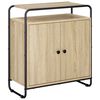 vidaXL Sideboard Sonoma-ek 68 x 35 x 75 cm Konstruerat tr&auml;
