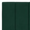 vidaXL Headboard Cushion "Hanko" Dark Green 100 cm Velvet