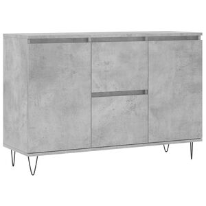 vidaXL Sk&auml;nk betonggr&aring; 101,5x35x70 cm konstruerat tr&auml;