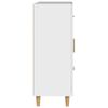 vidaXL Skåp vit 69,5x34x90 cm konstruerat trä