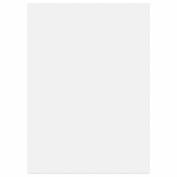 vidaXL Str&auml;ckt canvasduk 12 st vit tyg och massiv furu