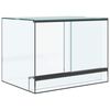 vidaXL Terrarium med lagring Transparent 40 x 30 x 30 cm Glas