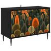 vidaXL TV-sk&aring;p ZAANDAM 69 x 33 x 50,5 cm Svart ek Konstruerat tr&auml;
