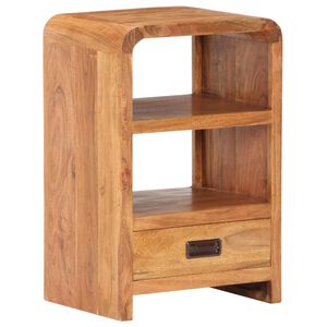 vidaXL S&auml;ngbord 40x30x60 cm massivt akaciatr&auml; honungsfinish