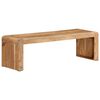 vidaXL Tv-b&auml;nk 110x33x33 cm massivt akaciatr&auml;