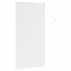 vidaXL Persienner med gardiner Vit 175 x 85 cm Aluminium