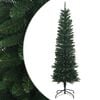vidaXL Artificial Slim Christmas Tree 120 cm PE och PVC Gr&ouml;n