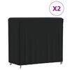 vidaXL &Ouml;verdrag till vedst&auml;ll 2 st 122x61x106 cm 420D oxford