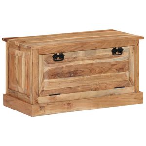 vidaXL Skob&auml;nk 85x40x45 cm massivt akaciatr&auml;