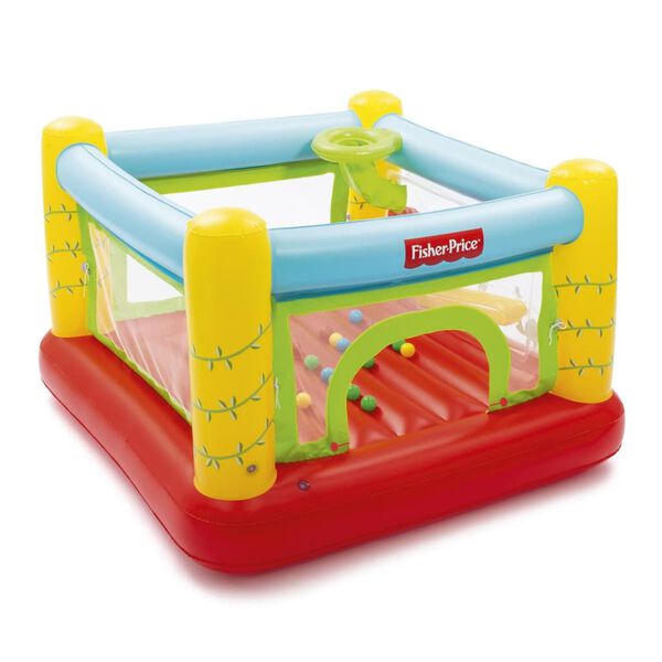 Bestway Uppbl&aring;sbart lekcenter med bollar Fisher Price