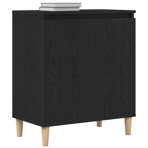 vidaXL Sideboard Svart 60 x 35 x 70 cm Konstruerat tr&auml;