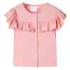 T-shirt f&ouml;r barn medelrosa 128