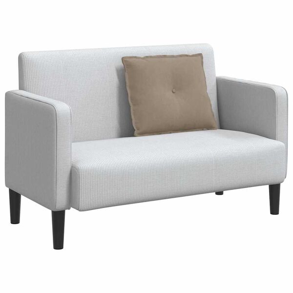 vidaXL Ryggkudde Taupe 60 x 50 cm Mikrofiber Tyg