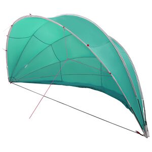 vidaXL Poolkupol 592 x 590 x 275 cm 185T polyester med PU-bel&auml;ggning