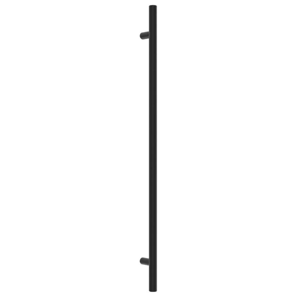 vidaXL Sk&aring;phandtag 20 st svart 320 mm rostfritt st&aring;l