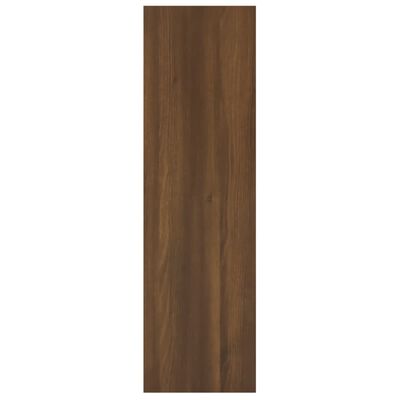 vidaXL Bokhylla/rumsavdelare brun ek 100x30x103 cm