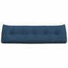 vidaXL Ryggkudde Bl&aring; 160 x 24 x 50 cm tyg