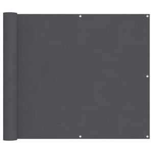 vidaXL Balkong Sk&auml;rm Antracit 100 x 300 cm Oxford Tyg