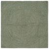 vidaXL Omr&aring;desmattor Olivgr&ouml;n 120 x 120 cm Jute