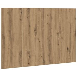 vidaXL S&auml;nggavel artisan ek 120x1,5x80 cm konstruerat tr&auml;