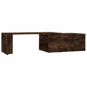 vidaXL Soffbord r&ouml;kf&auml;rgad ek 150x50x35 cm konstruerat tr&auml;